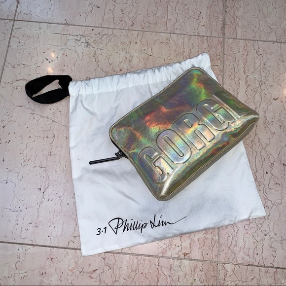 3.1 Phillip Lim Iridescent Leather “Gorge” Bag - Picture 11 of 13